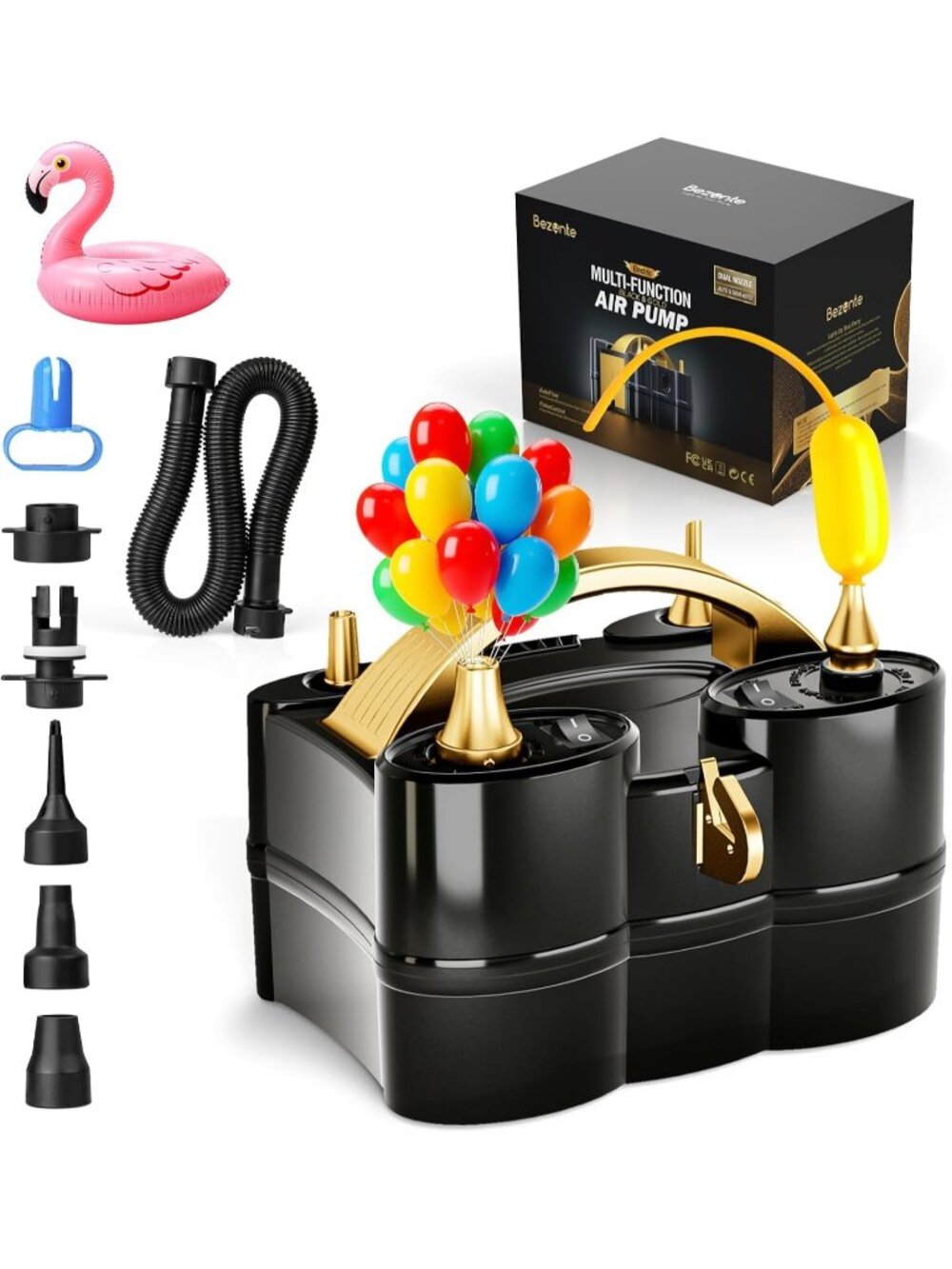 New 3-in-1 Air Balloon Pump Electric Inflator Blower Machine